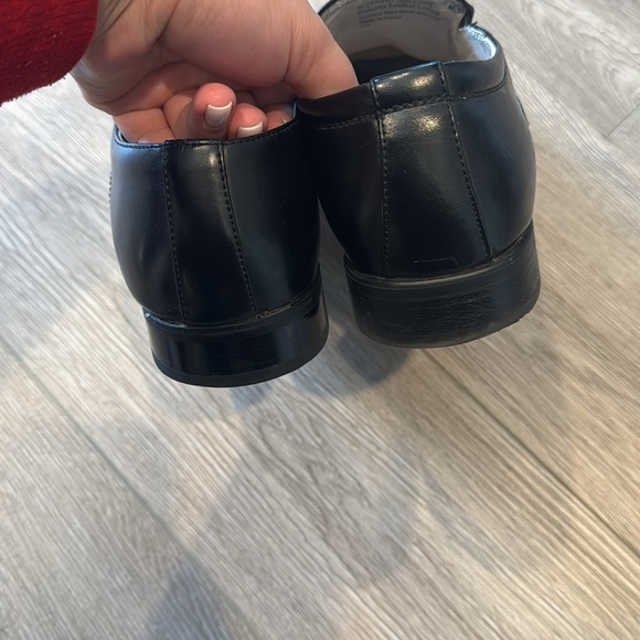 Steve Madden Men’s miller leather lining black dress shoes Size 10 - Picture 3 of 6